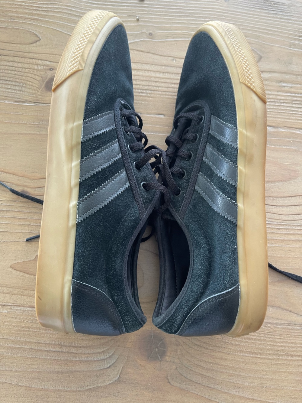 Adidas Adi Ease 'Black Gum’ Skater Sneakers